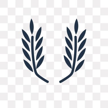 İki dalı üzerinde şeffaf arka plan izole simge vektör, iki dalları saydamlık kavramı kullanılan web ve mobil olabilir