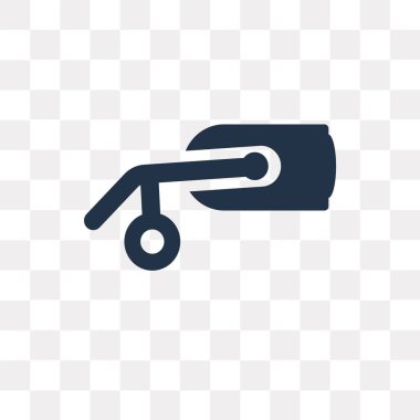 Saydam arka planda, sanal gerçeklik saydamlık kavramı izole sanal gerçeklik vektör simge kullandığınız web ve mobil olabilir