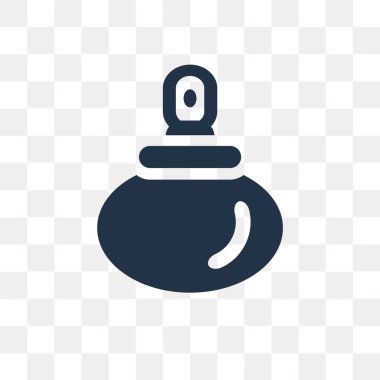 Saç spreyi vektör simge şeffaf arka plan üzerinde saç spreyi saydamlık kavramı izole kullanılan web ve mobil olabilir