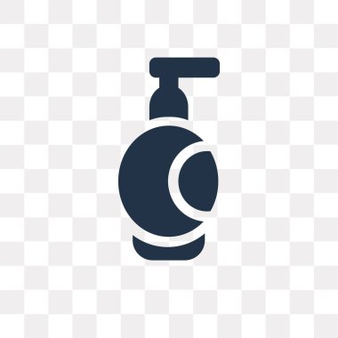 Şeffaf arka plan üzerinde saç köpüğü saydamlık kavramı izole saç köpüğü vektör simge kullandığınız web ve mobil olabilir