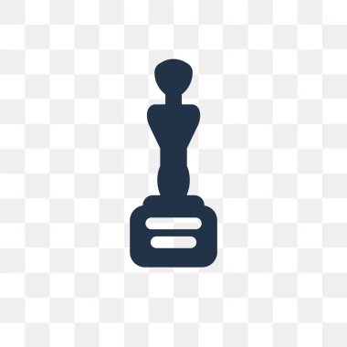 Saydam arka plan üzerinde film ödülü saydamlık kavramı izole Film Ödülü vektör simgesi olabilir kullanılan web ve mobil