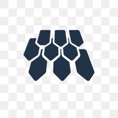 Saydam arka plan üzerinde çatı saydamlık kavramı izole çatı vektör simge kullandığınız web ve mobil olabilir