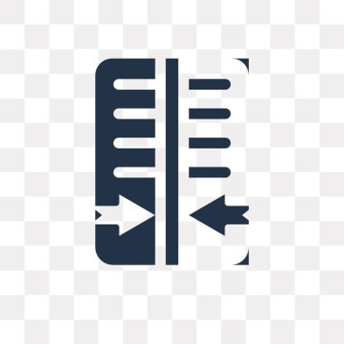 Saydam arka plan üzerinde yansıtma saydamlık kavramı izole yansıtmak vektör simge kullandığınız web ve mobil olabilir