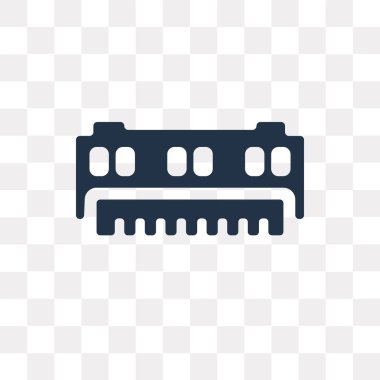 Saydam arka plan üzerinde Ram saydamlık kavramı izole Ram vektör simge kullandığınız web ve mobil olabilir