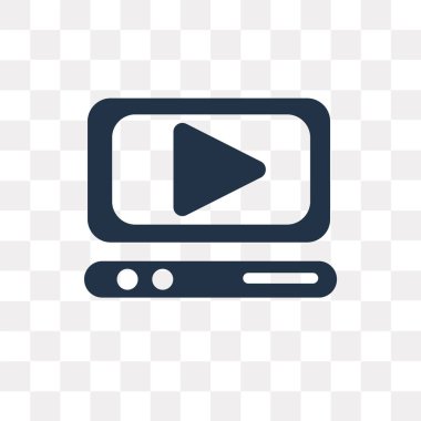 Kullandığınız web ve mobil dizüstü vektör simge şeffaf arka plan üzerinde Laptop saydamlık kavramı izole olabilir