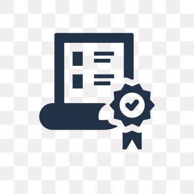 Saydam arka plan üzerinde kağıt saydamlık kavramı izole kağıt vektör simge kullandığınız web ve mobil olabilir