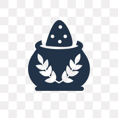 Saydam arka plan üzerinde çuval saydamlık kavramı izole çuval vektör simge kullandığınız web ve mobil olabilir