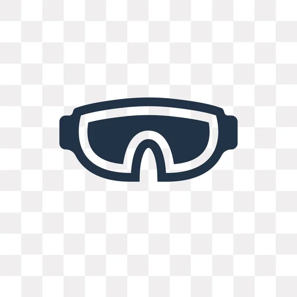 Izolované Průhledné Pozadí Koncept Transparentnosti Brýle Brýle Vektorové Ikony Mohou — Stockový vektor