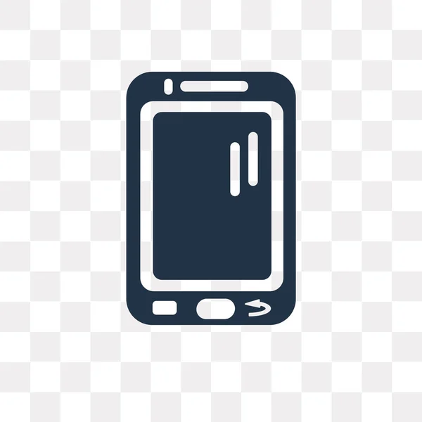 Tablet Vektor Symbol Isoliert Auf Transparentem Hintergrund Tablet Transparenzkonzept Kann — Stockvektor