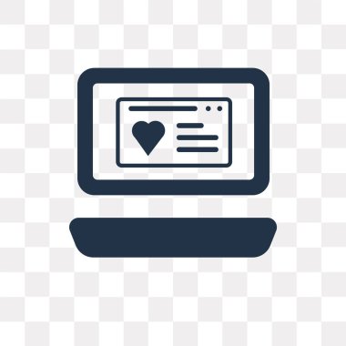 Saydam arka plan üzerinde Wishlist saydamlık kavramı izole Wishlist vektör simge kullandığınız web ve mobil olabilir