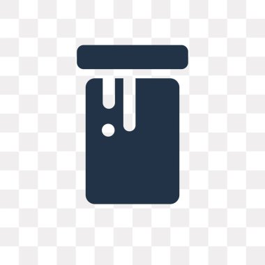 Saydam arka plan üzerinde tatlım saydamlık kavramı izole tatlım vektör simge kullandığınız web ve mobil olabilir