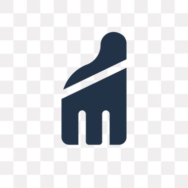 Saydam arka plan üzerinde bornoz saydamlık kavramı izole bornoz vektör simge kullandığınız web ve mobil olabilir