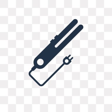 Saç kurutma makinesi vektör simge şeffaf arka plan üzerinde saç kurutma makinesi saydamlık kavramı izole kullanılan web ve mobil olabilir