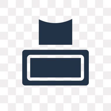 Dokular üzerinde şeffaf arka plan izole simge vektör, doku saydamlık kavramı kullanılan web ve mobil olabilir