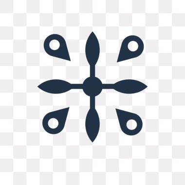 Saydam arka plan üzerinde Infographic saydamlık kavramı izole Infographic vektör simge kullandığınız web ve mobil olabilir