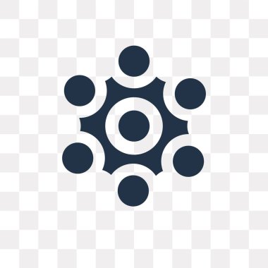 Saydam arka plan üzerinde diyagram saydamlık kavramı izole diyagramı vektör simge kullandığınız web ve mobil olabilir