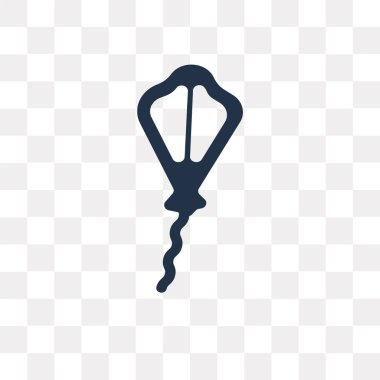 Saydam arka plan üzerinde uçurtma saydamlık kavramı izole uçurtma vektör simge kullandığınız web ve mobil olabilir