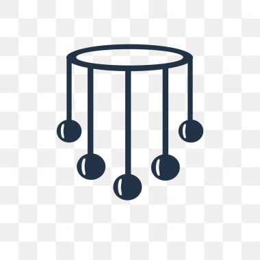 Saydam arka plan üzerinde bebek mobil saydamlık kavramı izole bebek telefon vektör simge kullandığınız web ve mobil olabilir