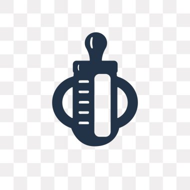 Saydam arka plan üzerinde Besleyici saydamlık kavramı izole besleyici vektör simge kullandığınız web ve mobil olabilir