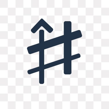 Saydam arka plan üzerinde keskin saydamlık kavramı izole keskin vektör simge kullandığınız web ve mobil olabilir