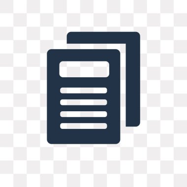 Saydam arka plan üzerinde gazete rapor saydamlık kavramı izole gazete rapor vektör simge kullandığınız web ve mobil olabilir