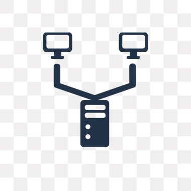 Kullandığınız web ve mobil ağ vektör simge şeffaf arka plan üzerinde ağ saydamlık kavramı izole olabilir