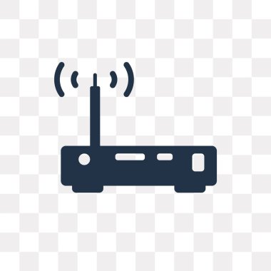 Saydam arka plan üzerinde yönlendirici saydamlık kavramı izole yönlendirici vektör simge kullandığınız web ve mobil olabilir