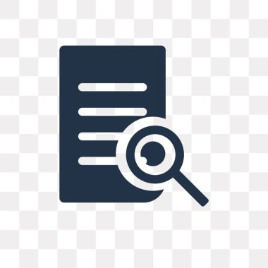 Kullandığınız web ve mobil arama vektör simge şeffaf arka plan üzerinde arama saydamlık kavramı izole olabilir