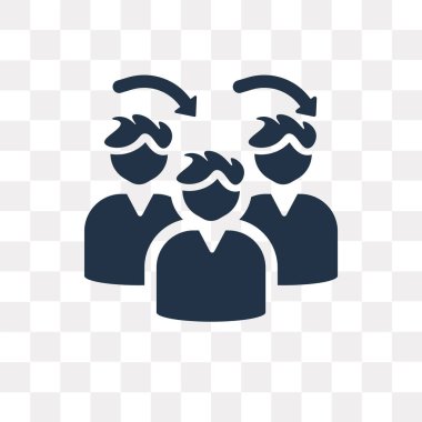 Saydam arka plan üzerinde takım saydamlık kavramı izole takım vektör simge kullandığınız web ve mobil olabilir