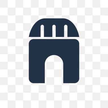 Saydam arka plan üzerinde ahır saydamlık kavramı izole ahır vektör simge kullandığınız web ve mobil olabilir