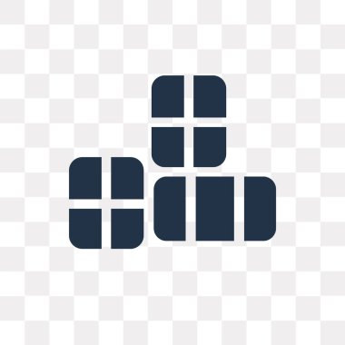 Saman balya vektör simge şeffaf arka plan üzerinde saman balya saydamlık kavramı izole kullanılan web ve mobil olabilir