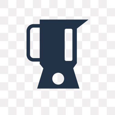 Saydam arka plan üzerinde Blender saydamlık kavramı izole blender vektör simge kullandığınız web ve mobil olabilir