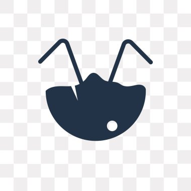 Hindistan cevizi vektör simge şeffaf arka plan üzerinde Hindistan cevizi saydamlık kavramı izole kullanılan web ve mobil olabilir