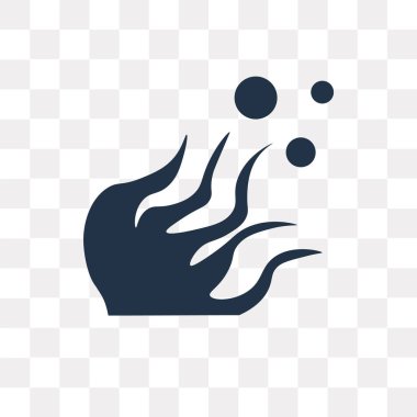 Deniz yosunu vektör simge şeffaf arka plan üzerinde deniz yosunu saydamlık kavramı izole kullanılan web ve mobil olabilir