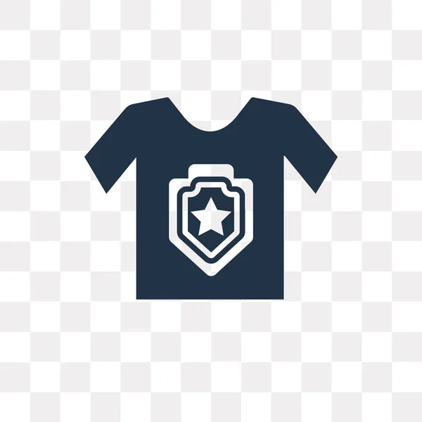 Skjorta Vektor Ikonen Isolerad Transparent Bakgrund Skjorta Öppenhet Koncept Kan — Stock vektor