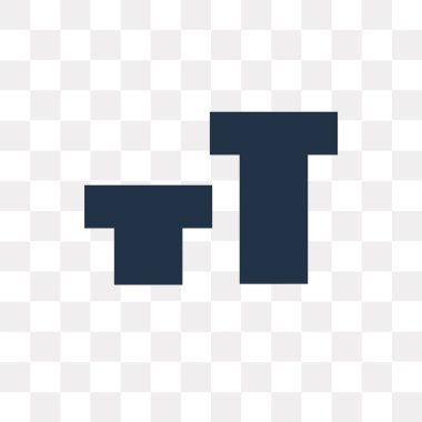 Saydam arka plan üzerinde boru saydamlık kavramı izole boru vektör simge kullandığınız web ve mobil olabilir