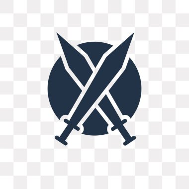 Saydam arka plan üzerinde Katana saydamlık kavramı izole Katana vektör simge kullandığınız web ve mobil olabilir