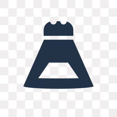 Saydam arka plan üzerinde tuz Shaker saydamlık kavramı izole tuz Shaker vektör simge kullandığınız web ve mobil olabilir