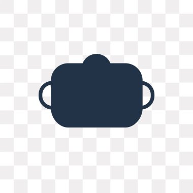 Saydam arka plan üzerinde çorba saydamlık kavramı izole çorba vektör simge kullandığınız web ve mobil olabilir