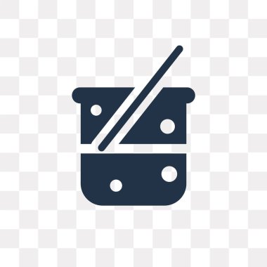 Saydam arka plan üzerinde kabı saydamlık kavramı izole kabı vektör simge kullandığınız web ve mobil olabilir