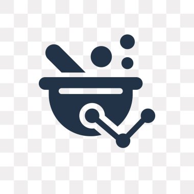 Saydam arka plan üzerinde harç saydamlık kavramı izole harç vektör simge kullandığınız web ve mobil olabilir