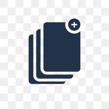 Saydam arka plan üzerinde Ekle saydamlık kavramı izole Ekle vektör simge kullandığınız web ve mobil olabilir