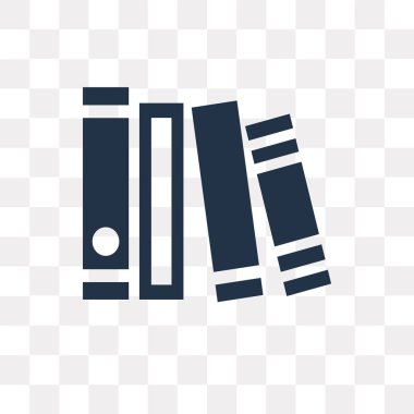 Saydam arka plan üzerinde saydamlık kavramı kitap izole kitap vektör simge kullandığınız web ve mobil olabilir