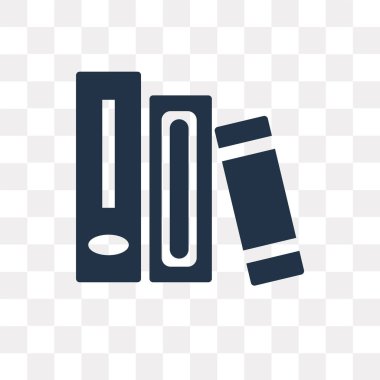 Saydam arka plan üzerinde saydamlık kavramı kitap izole kitap vektör simge kullandığınız web ve mobil olabilir