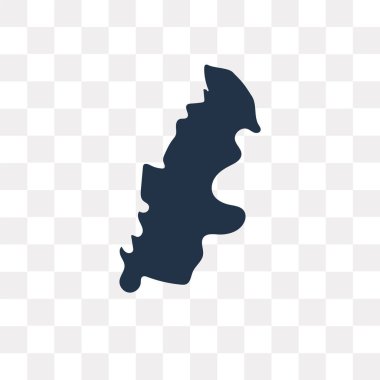 İsveç harita vektör simge şeffaf arka plan üzerinde İsveç harita saydamlık kavramı izole kullanılan web ve mobil olabilir