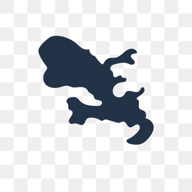 Martinik göster vektör simge şeffaf arka plan Martinik göster saydamlık kavramı izole kullanılan web ve mobil olabilir