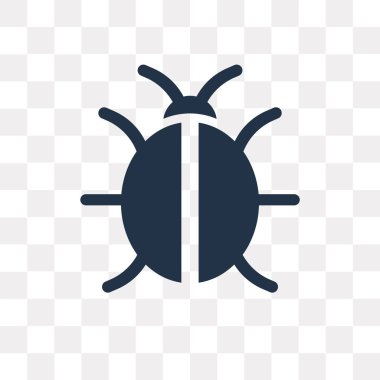 Saydam arka plan üzerinde Malware saydamlık kavramı izole Malware vektör simge kullandığınız web ve mobil olabilir