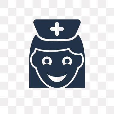 Doktor vektör simge şeffaf arka plan üzerinde doktor saydamlık kavramı izole kullanılan web ve mobil olabilir