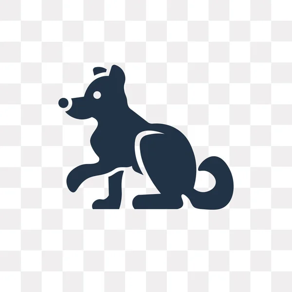 Siberian Husky Vector Icon Isolated Transparent Background Siberian Husky Transparency — Stock Vector