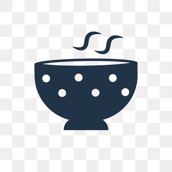 热汤向量图标查出的透明背景 热汤透明度概念可以使用 Web 和移动 — 图库矢量图片